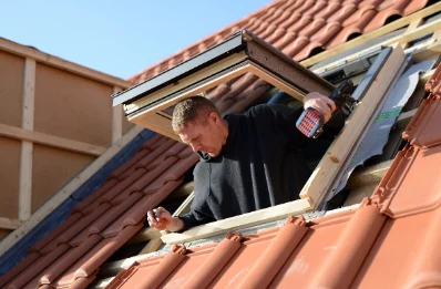 Pose de fenêtres de toit Velux au Luart